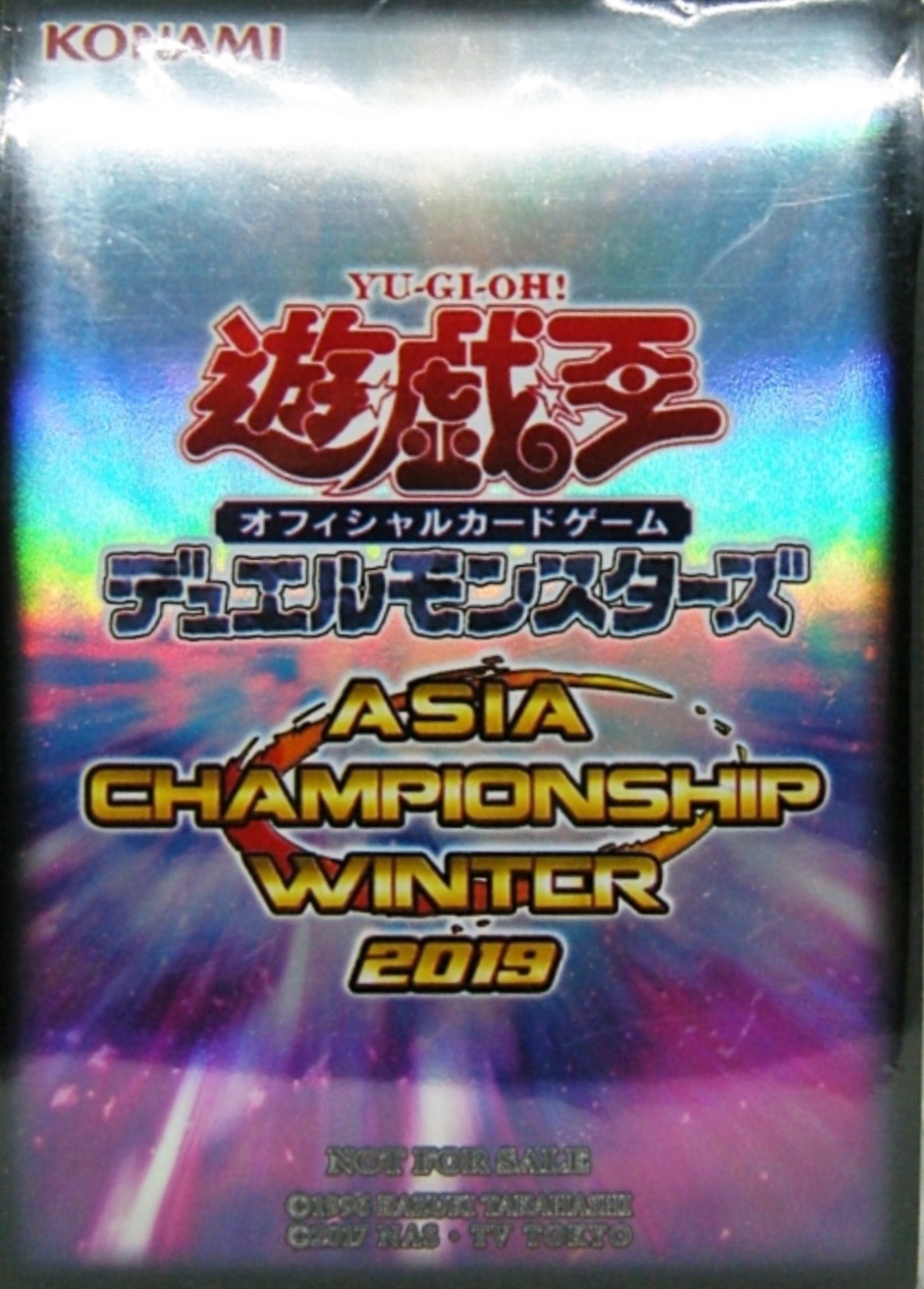 ◆スリーブ◆ASIACHAMPIONSHIPWINTER2019