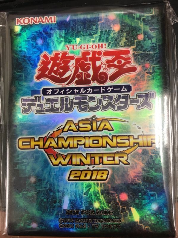 ◆スリーブ◆ASIACHAMPIONSHIPWINTER2018