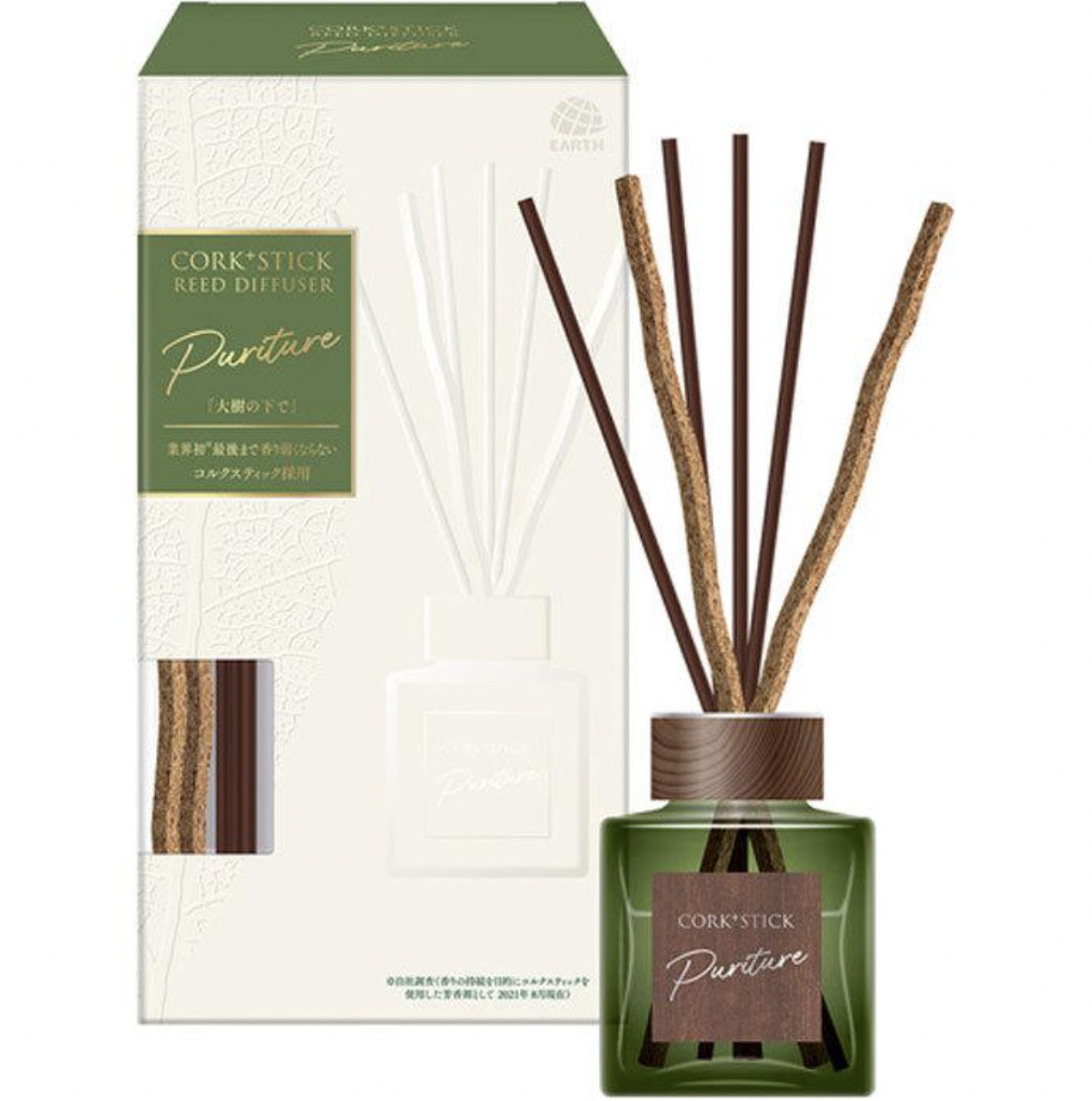 【Sukki-ri!】CORK+STICK REED DIFFUSER Puriture