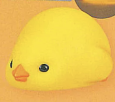 【リトルヒヨコライト】うつぶせおれんじヒヨコ