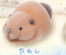【のせのせ、しようね。】たわし