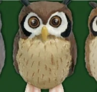 【幸福の梟コレクション】アフリカオオコノハズクB