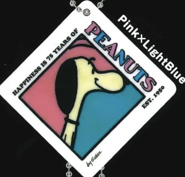 【PEANUTS】Pink×LightBlue