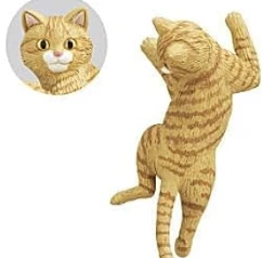 【のぼる猫】チャトラ