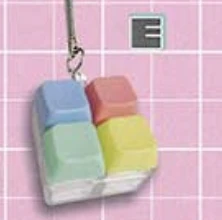 【かちゃかちゃ キーホルダー】E